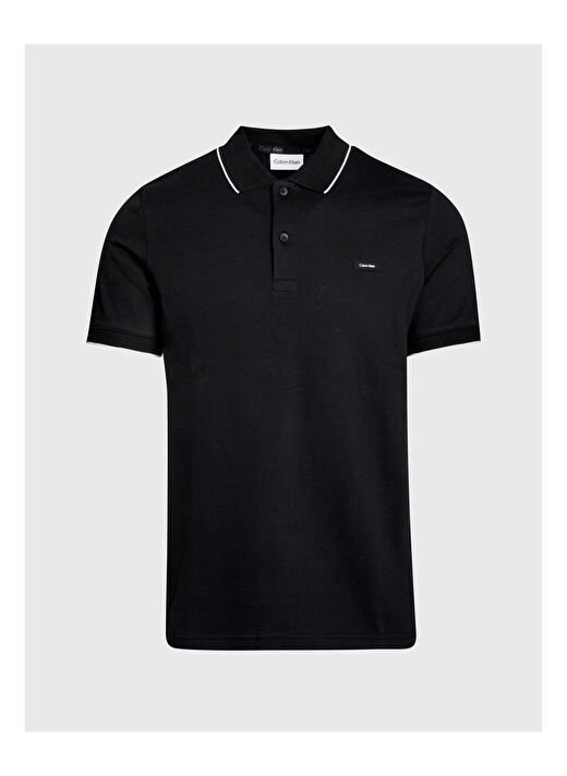 Calvin Klein Siyah Erkek Polo T-Shirt K10K112751BEH 3