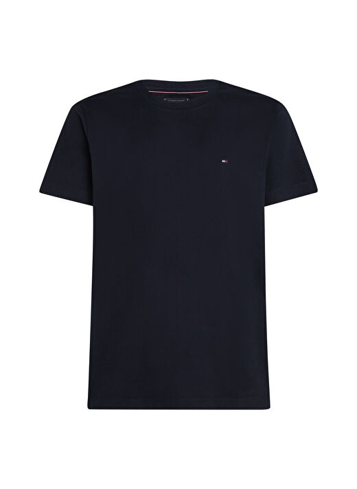 Tommy Hilfiger Mavi Erkek Normal T-Shirt MW0MW37267DW5  1