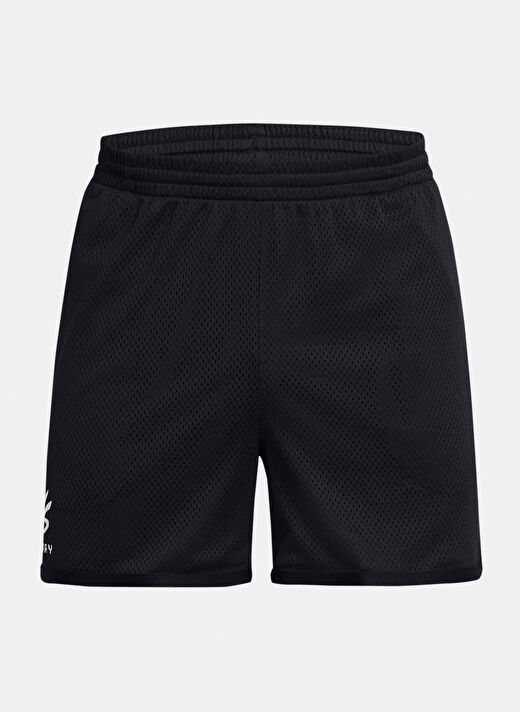 Under Armour 1387092-001 Curry Splash Short Siyah Lastikli Bel Normal Kalıp Erkek Şort 2