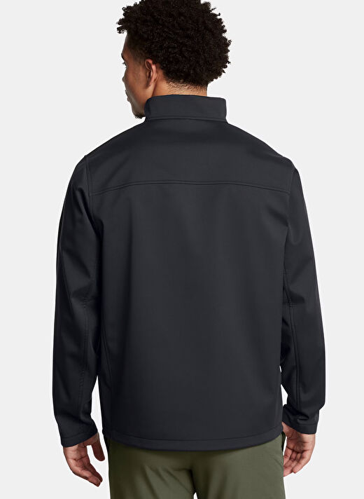 Under Armour Siyah Erkek Fermuarlı Normal Düz Zip Ceket 1371586-003 SHIELD JACKET  2