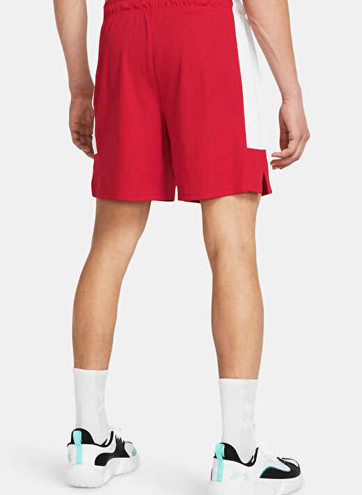 Under Armour Kırmızı Erkek Normal Düz Şort 1383389-600 UA Zone 7 Short  2