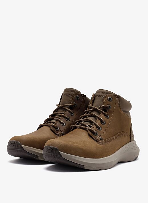 Skechers Kum Erkek deri Bot RELAXED FIT PARSON - EDERIC 4