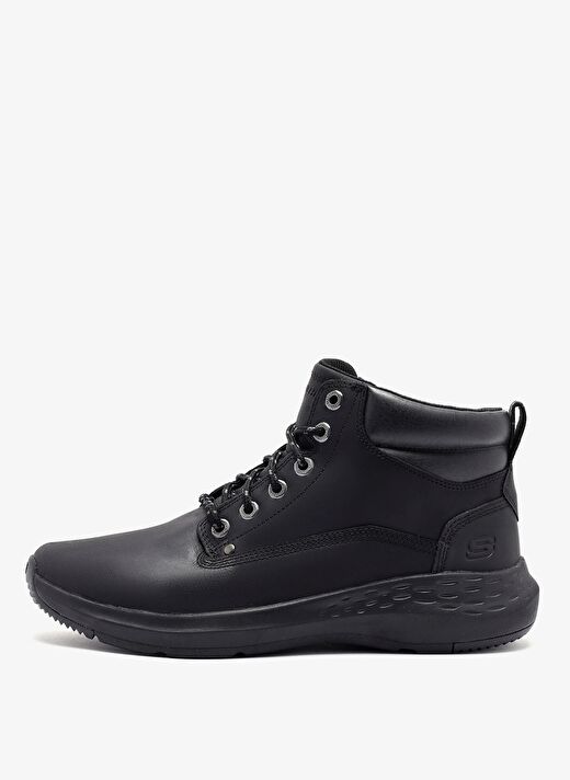 Skechers Siyah Erkek deri Bot RELAXED FIT PARSON - EDERIC 1