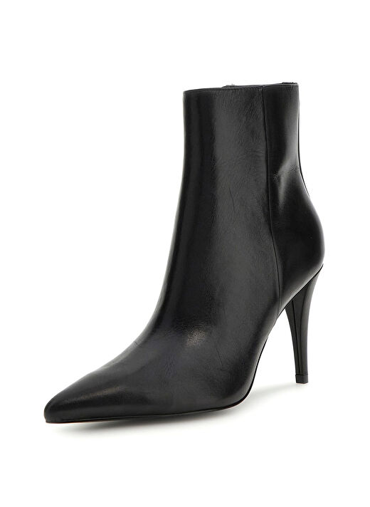 Guess Siyah Kadın Deri Topuklu Bot FLFSLILEA10-BLACK 1