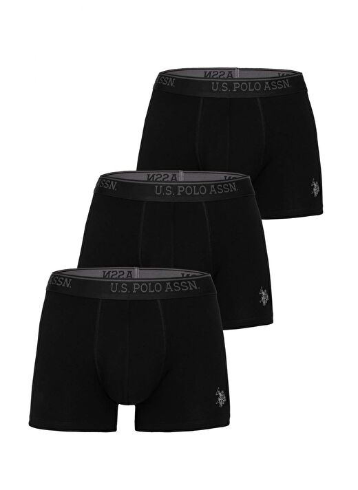 U.S. Polo Assn. Siyah Erkek Boxer 80097-BOXER  1