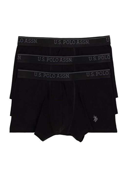 U.S. Polo Assn. Siyah Erkek Boxer 80097-BOXER  2