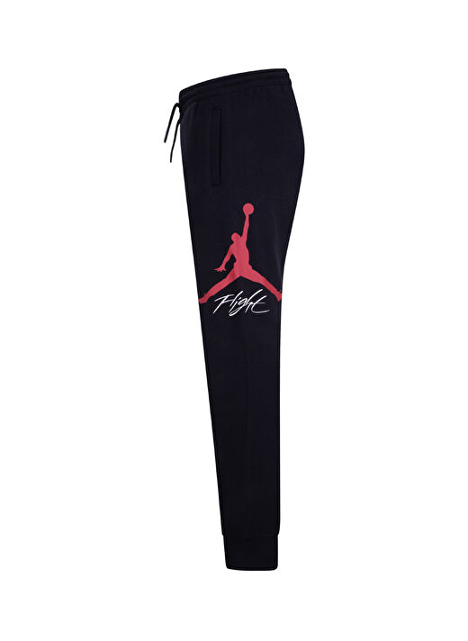 Siyah Erkek Çocuk Bağlamalı Bel Normal Kalıp Baskılı Eşofman Altı 95D289-023-JDN JUMPMAN BASELINE PAN 2