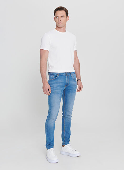 Altınyıldız Classics Mavi Erkek Extra Slim Pantolon ET0100000002  2