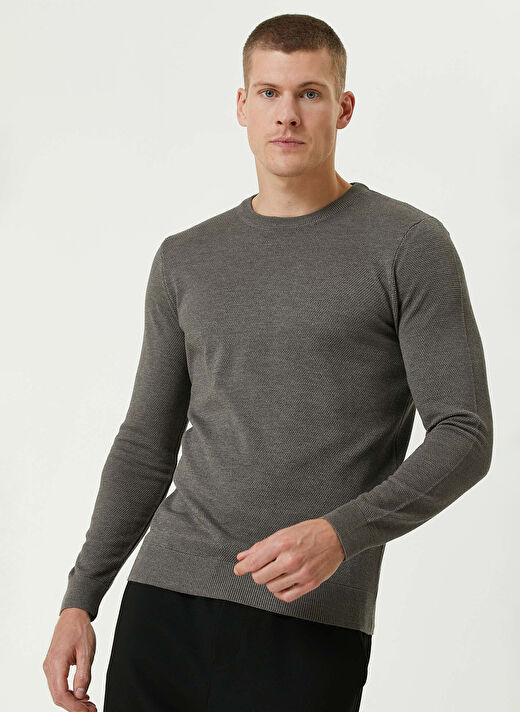 Network Vizon Erkek Bisiklet Slim Fit Kazak 1091782  2