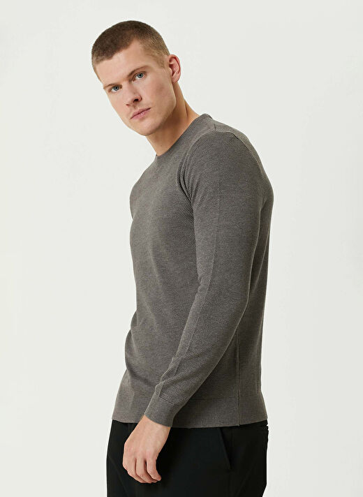 Network Vizon Erkek Bisiklet Slim Fit Kazak 1091782  4