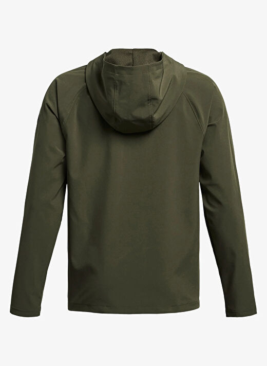 Under Armour Haki Erkek Çocuk Düz Ceket 1383126-390-UA B Unstoppable Full Z  2
