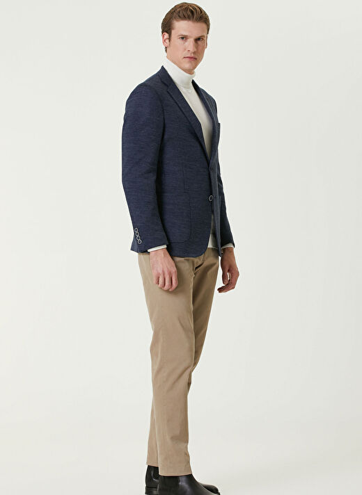 Network Lacivert Erkek Slim Fit Düz Ceket 1093109  3