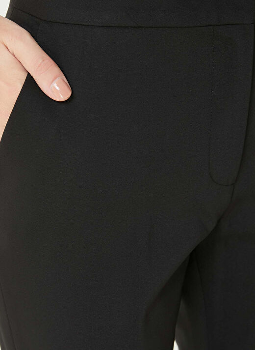 Network Siyah Kadın Skinny Fit Düz Pantolon 1093144  4