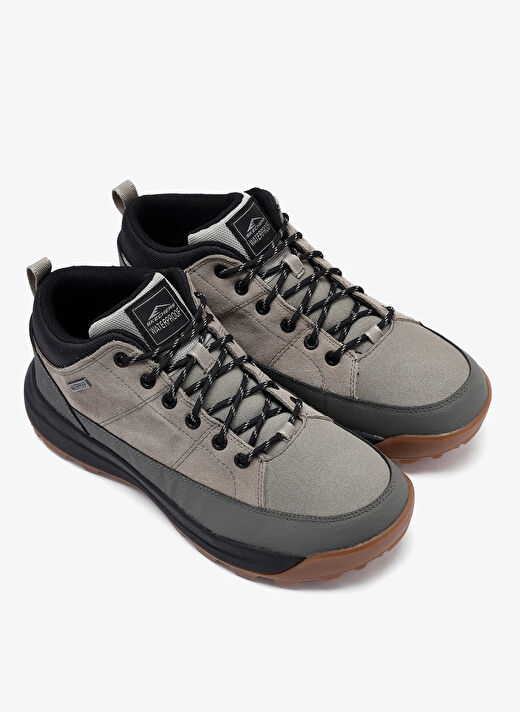 Skechers 210900 CMNT CAMBERT - BRUİN Gri Erkek Bot 4