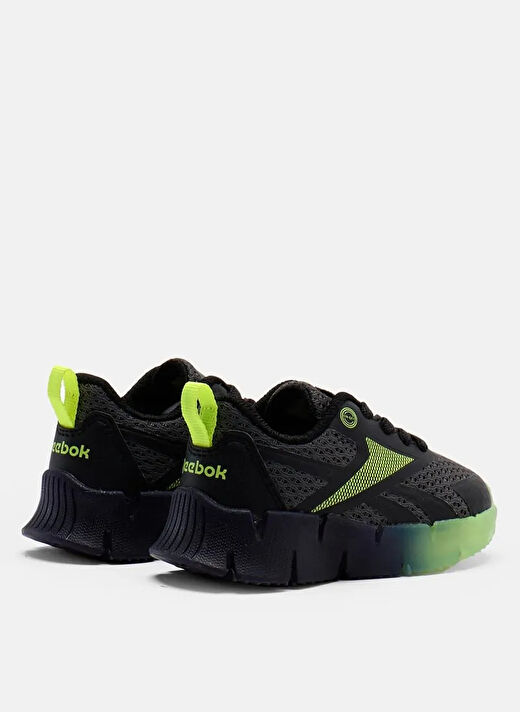 Reebok Siyah  Erkek Çocuk Koşu Ayakkabısı 100206746-ZIG N' GLOW ELASTIC LACE 3