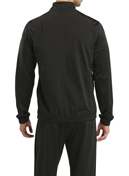 Reebok Siyah Erkek Fermuarlı Normal Düz Zip Ceket 100205923 RI SMALL LOGO KNIT TRACKT  2