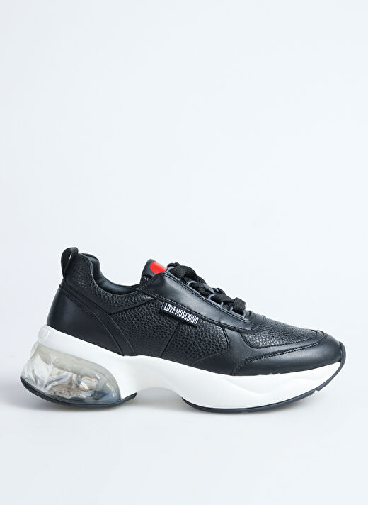 Love Moschino Siyah Kadın Deri Sneaker JA15246G1L 1