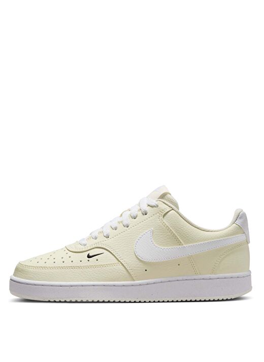 Nike FV9952-100 W NIKE COURT VISION LO N Beyaz - Krem  Kadın Günlük Spor Ayakkabı 2