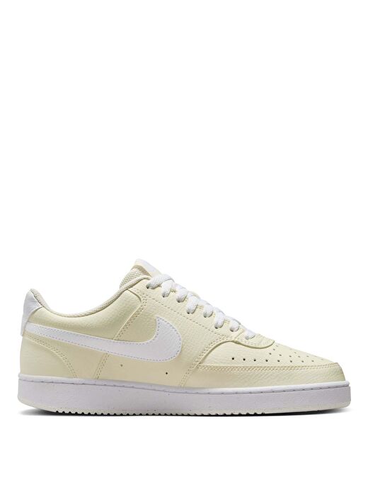 Nike FV9952-100 W NIKE COURT VISION LO N Beyaz - Krem  Kadın Günlük Spor Ayakkabı 3