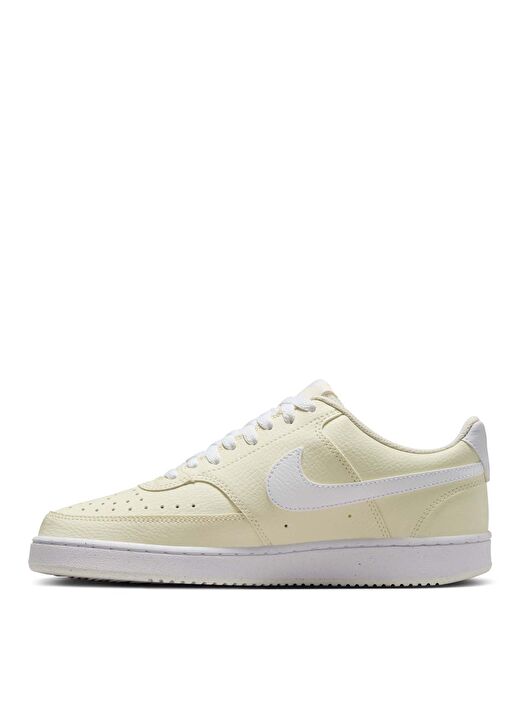 Nike FV9952-100 W NIKE COURT VISION LO N Beyaz - Krem  Kadın Günlük Spor Ayakkabı 4