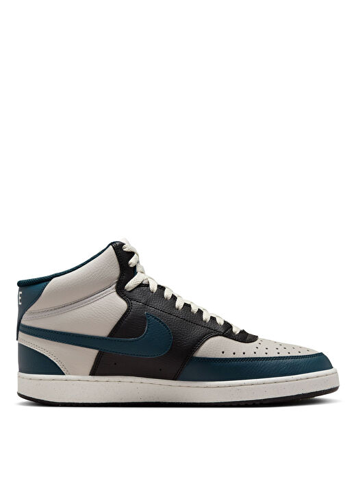 Nike DN3577-004 NIKE COURT VISION MID NN Krem - Siyah - Mavi  Erkek Günlük Spor Ayakkabı 1