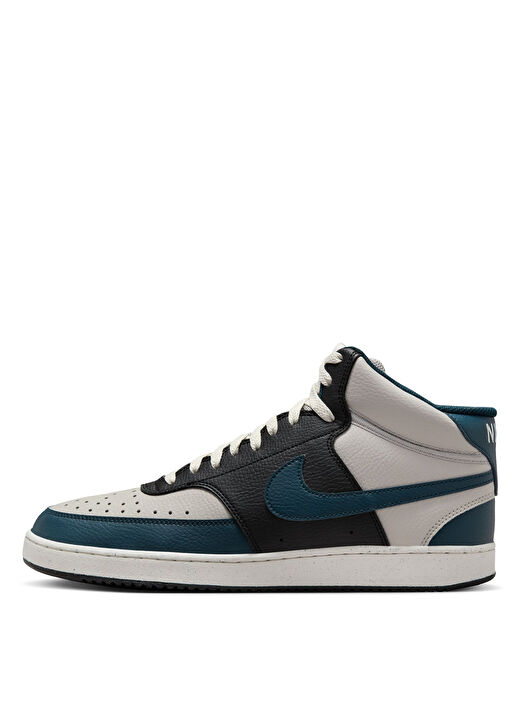 Nike DN3577-004 NIKE COURT VISION MID NN Krem - Siyah - Mavi  Erkek Günlük Spor Ayakkabı 2
