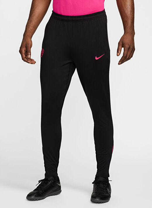 Nike Siyah Erkek Slim Fit Düz Eşofman Altı FQ2450-010 CFC M NK DF STRK PANT KP  1