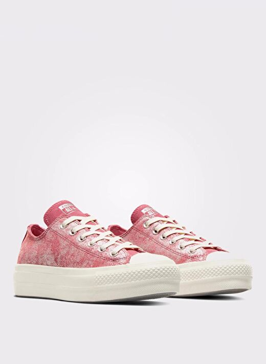 Converse A11634C.667-Chuck Taylor LIFT OX Turuncu  Kadın Günlük Spor Ayakkabı 3