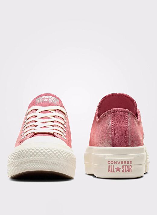 Converse A11634C.667-Chuck Taylor LIFT OX Turuncu  Kadın Günlük Spor Ayakkabı 4