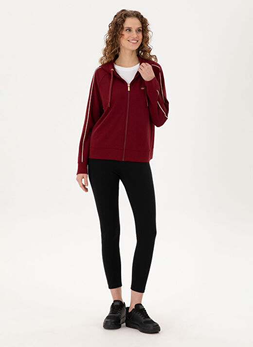 U.S. Polo Assn. Siyah Kadın Tights Fit Pantolon KORSEY-SK024  3