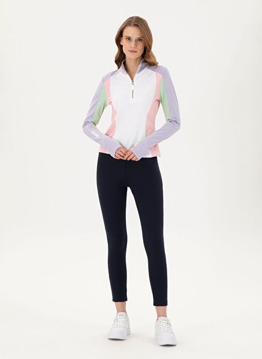 U.S. Polo Assn. Lacivert Kadın Tights Fit Pantolon KORSEY-SK024  3