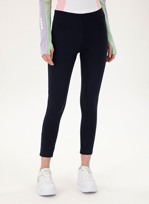 U.S. Polo Assn. Lacivert Kadın Tights Fit Pantolon KORSEY-SK024  4