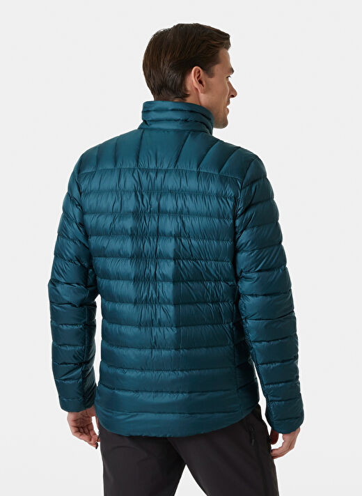 Helly Hansen Yeşil Erkek Fermuarlı Normal Düz Mont HHA.63359_HELLY HANSEN VERGLAS DOWN  2