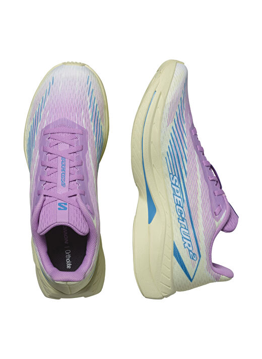 Salomon L47567100SPECTUR 2 W Lila - Mavi  Kadın Koşu Ayakkabısı 4
