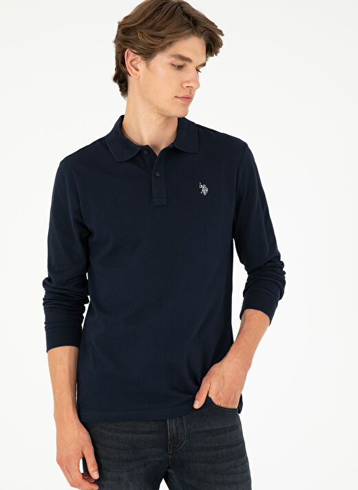 U.S. Polo Assn. Lacivert Erkek Klasik Regular Fit Sweatshirt G081GL082.000.1926879  3
