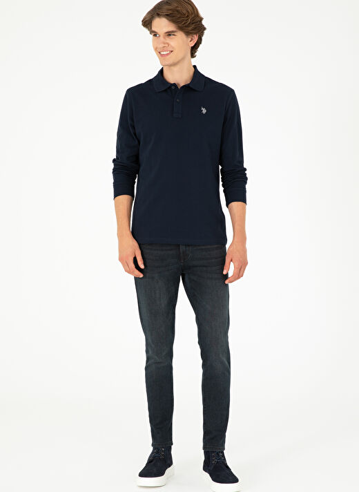 U.S. Polo Assn. Lacivert Erkek Klasik Regular Fit Sweatshirt G081GL082.000.1926879  4