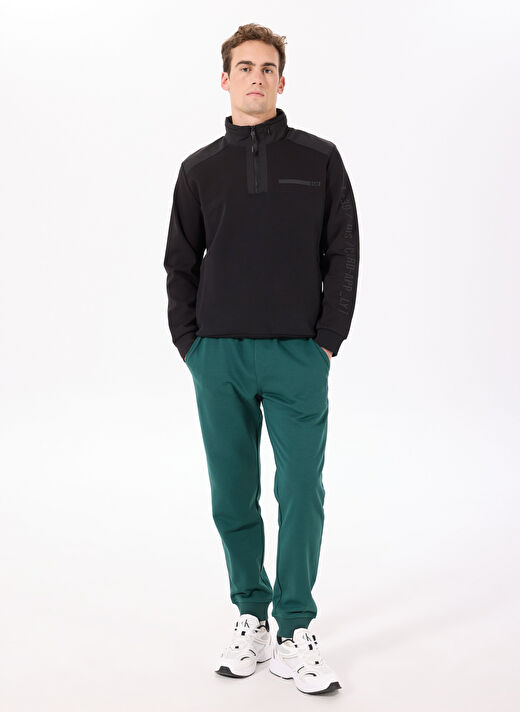 U.S. Polo Assn. Koyu Yeşil Erkek Slim Fit Eşofman Altı G081SZ0OP.000.1926919  1