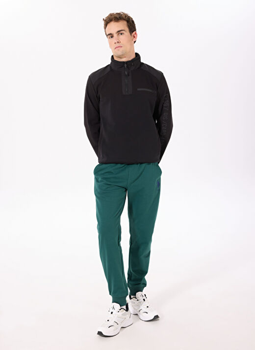 U.S. Polo Assn. Koyu Yeşil Erkek Slim Fit Eşofman Altı G081SZ0OP.000.1926919  2