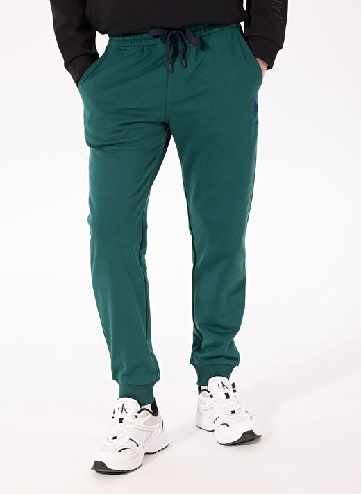 U.S. Polo Assn. Koyu Yeşil Erkek Slim Fit Eşofman Altı G081SZ0OP.000.1926919  3