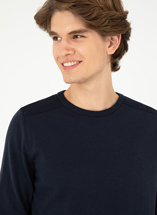 U.S. Polo Assn. Lacivert Erkek Klasik Slim Fit Kazak G081SZ0TK.000.1920992  2