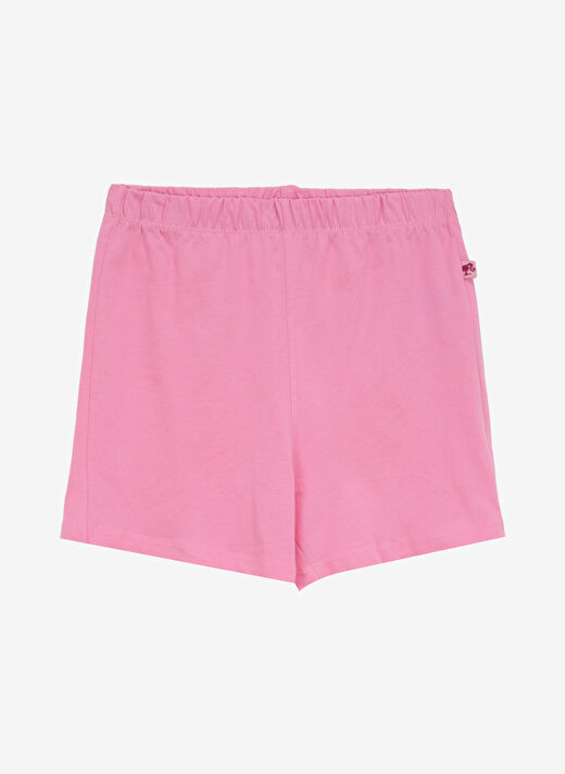 Barbie Pembe - Beyaz Kız Çocuk Desenli Pijama Takımı BRB5SG-PJM6078 2