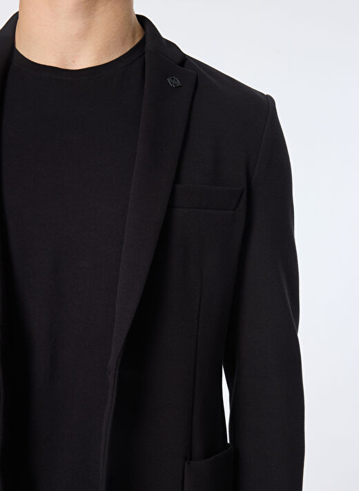 Beymen Business Slim Fit Siyah Erkek Ceket BBE042510165_CEKET TONTE-2 4