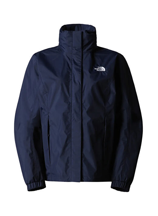 The North Face Lacivert Erkek Kapüşon Normal Düz Yağmurluk NF00AR9T8K21_M RESOLVE JACKET - EU  1