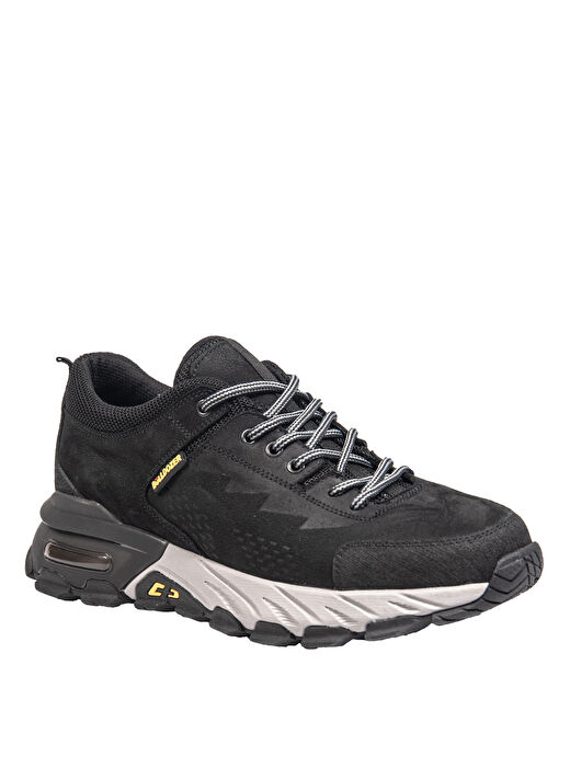 Bulldozer Siyah Erkek Deri Sneaker BUL-250010  2