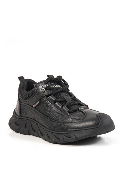 Bulldozer Siyah Erkek Deri Sneaker BUL-240003  2