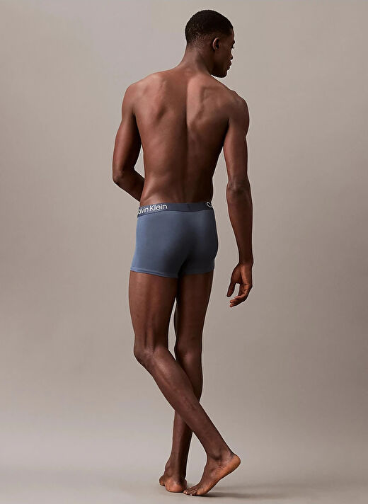 Calvin Klein Mavi Erkek Boxer 000NB3187APU5 3