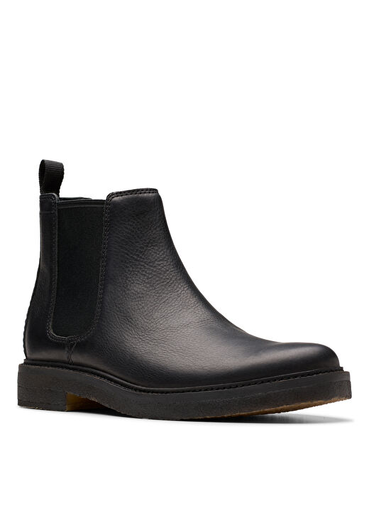 Clarks Siyah Erkek Deri Bot Clarkdale Easy 3
