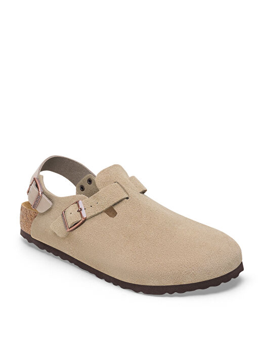 Birkenstock Bej Erkek Süet Ev Terliği TOKIO VL  2