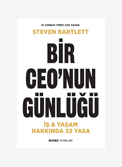 Boyner Yayınları Kitap Bir Ceo'nun Günlüğü  1