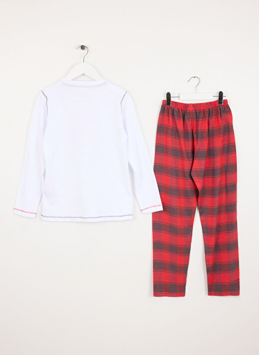 Blackspade Beyaz Kız Çocuk Düz Pijama Takımı 51635  3